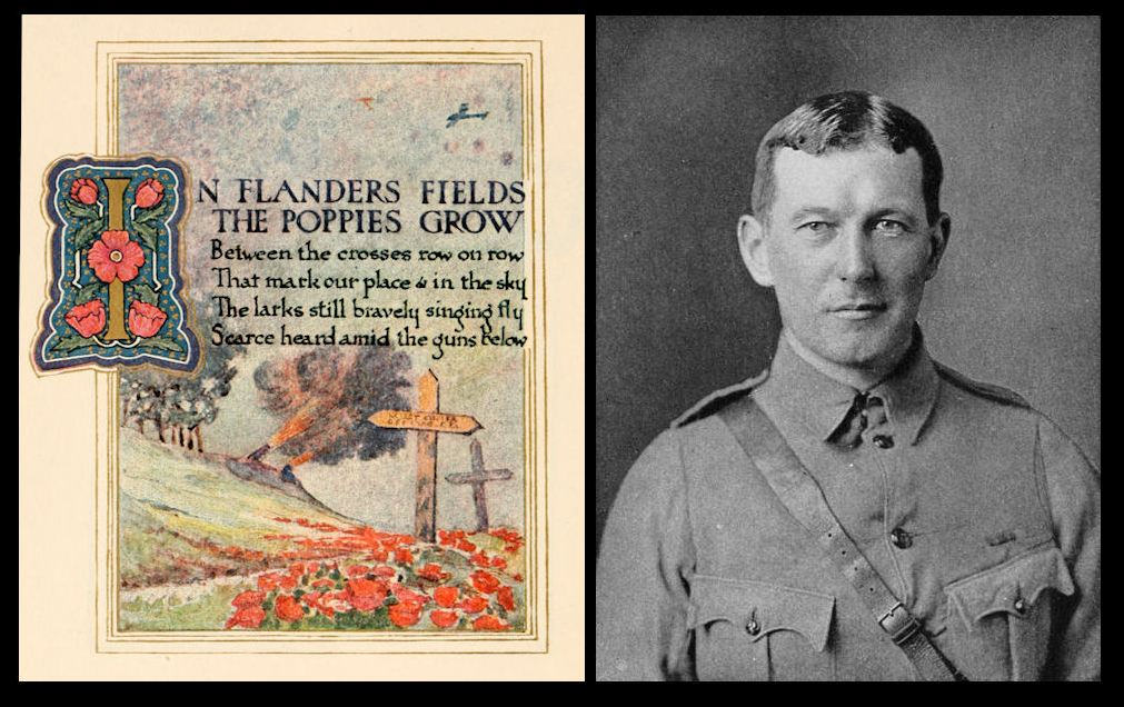 Illusztráció John McCrae „In Flanders Fields” című művéhez a verset tartalmazó limitált kiadású könyvből (1921)